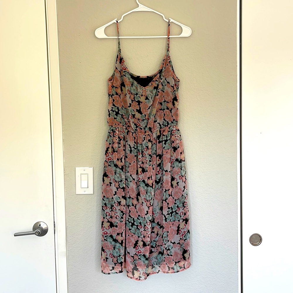 Floral midi dress